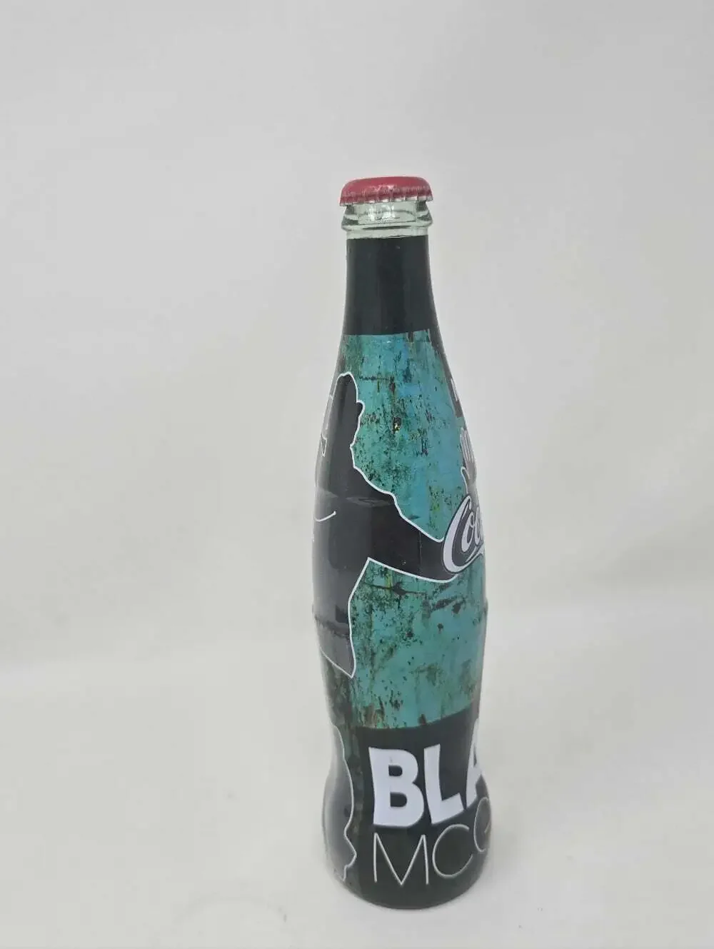 Limited Edition Blake McGrath Coca Cola Glass Bottle Musician Dancer Album TV